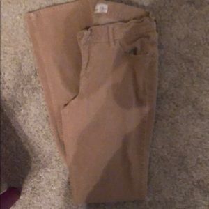 Tan corduroy pants
